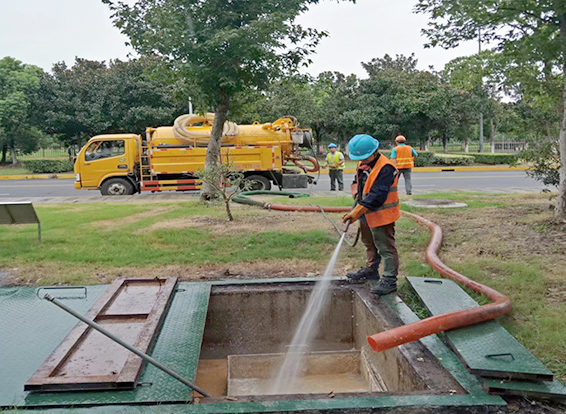 六枝特化油池清理